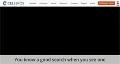 Desktop Screenshot of celebros.com