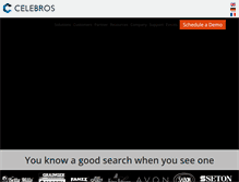Tablet Screenshot of celebros.com